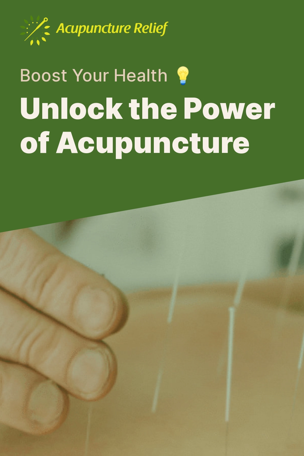 Unlock the Power of Acupuncture - Boost Your Health 💡