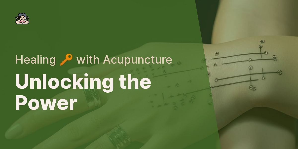 The Impacts and Benefits of Using an Acupuncture Pen