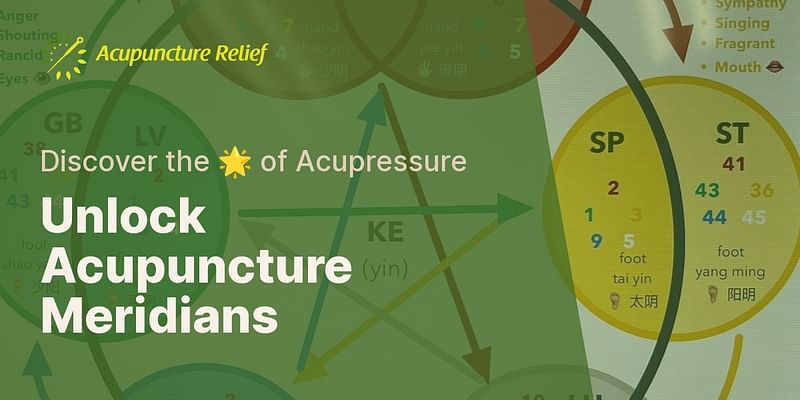 Unlock Acupuncture Meridians - Discover the 🌟 of Acupressure