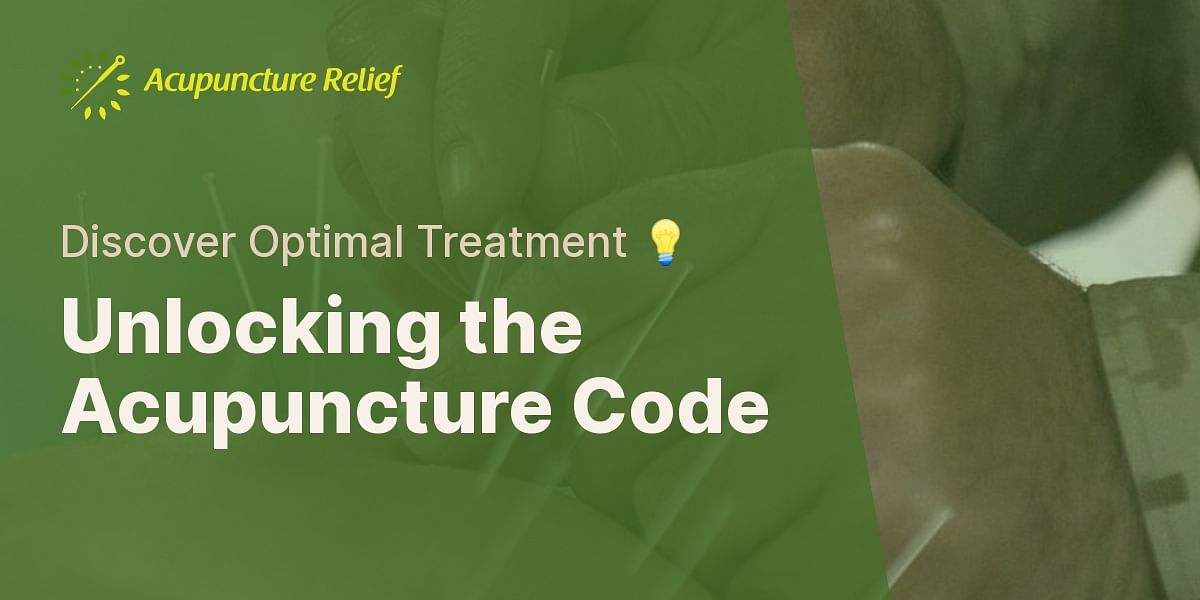 How many acupuncture treatments are needed and how often?