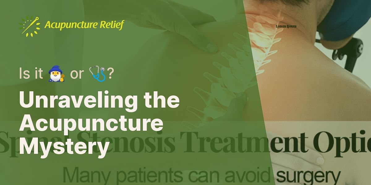 Is acupuncture real?