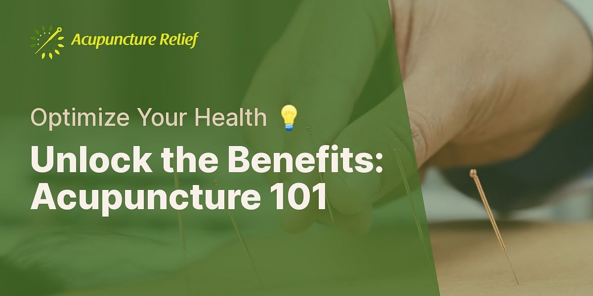 What are the benefits of acupuncture and how often should I receive
