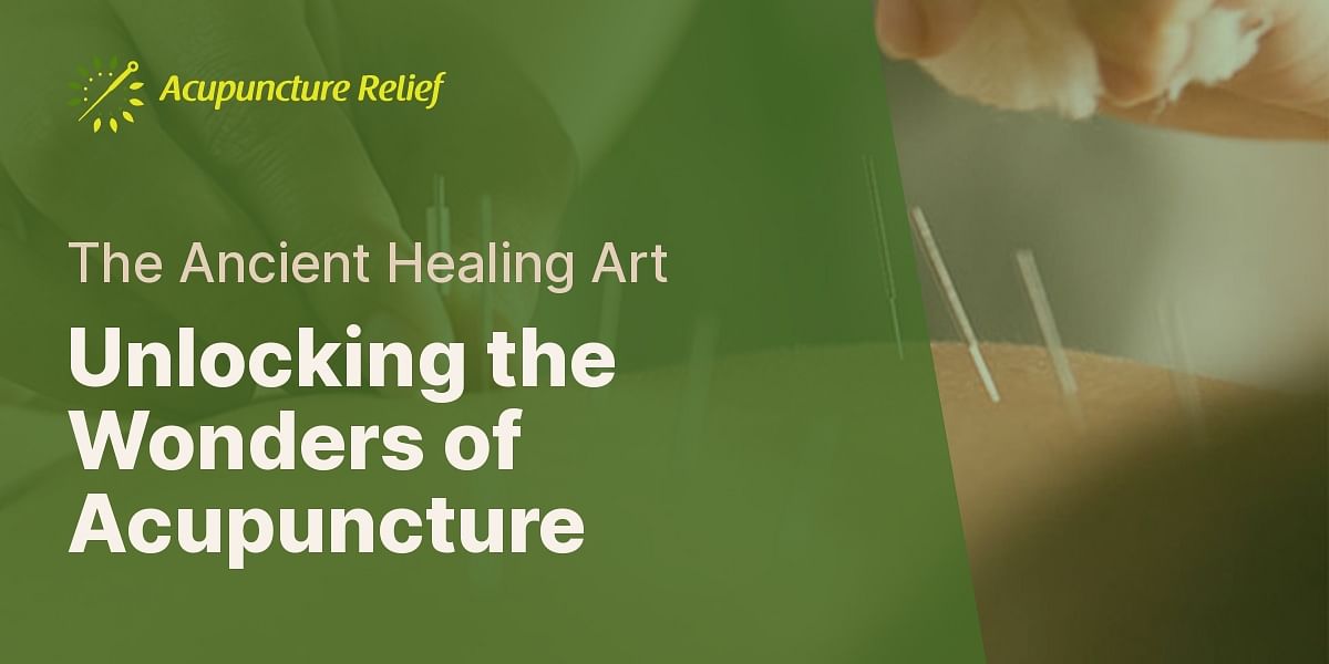 What is acupuncture and how does it work?