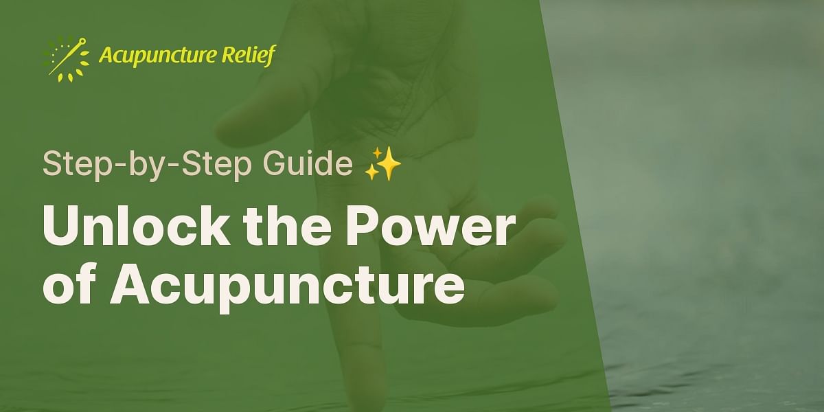 Mastering the Acupuncture Pen A StepbyStep Guide Acupuncture Relief